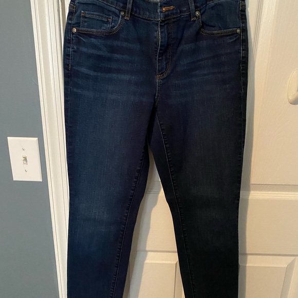 Lot of 2 pairs of jeans, Loft and Jones NY size 8 - Picture 4 of 4